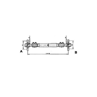 Achsstrebe LIEBHERR