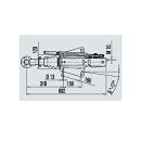 Auflaufeinrichtung DIN-Öse AE V 251S 1500-2700 kg oben RB 3062/3081