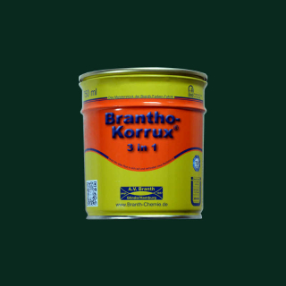 Brantho Korrux "3 in 1" 0,75 Liter Dose moosgrün RAL 6005