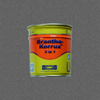 Brantho Korrux "3 in 1" 0,75 Liter Dose graualu RAL 9007