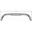 AL-KO Doppelachskotflügel Profil 12/40 B240 S1477 H345