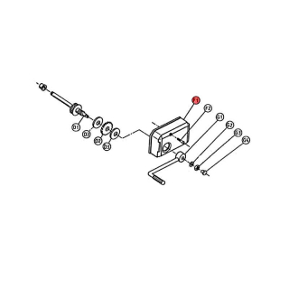 Getriebeverkleidung Typ 651 / 901 / 901A / 1201A