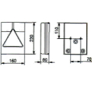 Multikammerlys 6800/10, venstre hale, indikator, bremse,...